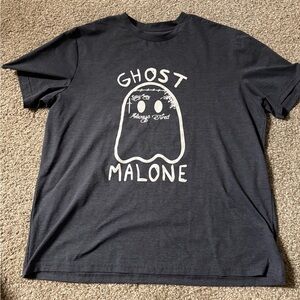 Ghost Malone Graphic T-Shirt Post Malone Merch
